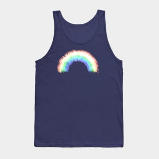 Pastel Scribble Rainbow Tank Top